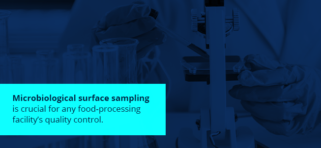 Microbiological surface sampling